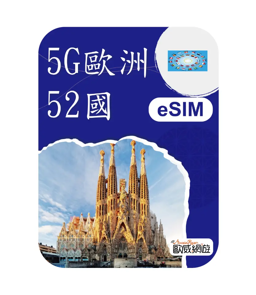 5g歐洲52國 工作區域 1 工作區域 1