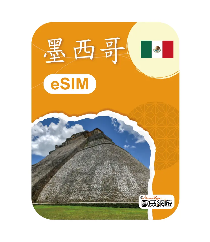 墨西哥eSIM 示意圖